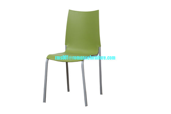 china factory powder coating legs plastic dining chair leisure chair PC616