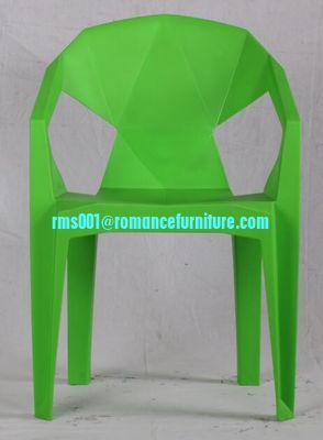 fancy design woven chair plastic leisure dining chair stackable chair 618