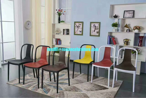 hot sale high quality PP dining chair stackable leisure chair dining chair PC753