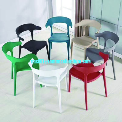 hot sale high quality PP dining chair stackable leisure chair PC772