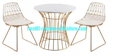 Metal with cushion leisure chair TX002