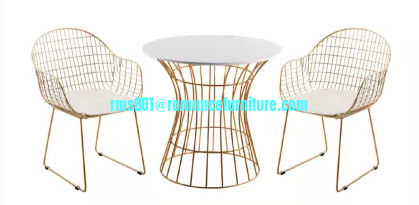 Metal with cushion leisure chair TX004