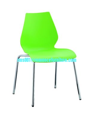 hot sale restaurant stackable white plastic chair PC105-1