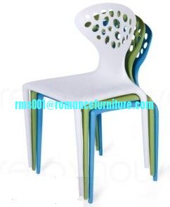 home furniture stackable plastic bistro chair PC121