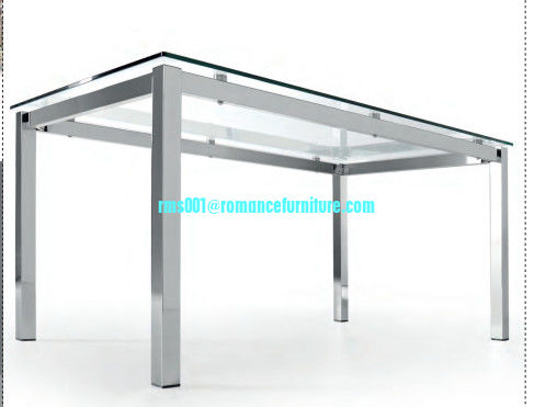 Glass dining table PIAMONTE