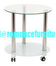 Glass coffee table Ø450*500mm