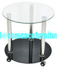 Glass coffee table Ø450*500mm