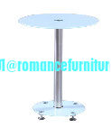 Glass coffee table Ø450*500mm