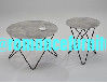 coffee table 60X60X45h 40x40x45h