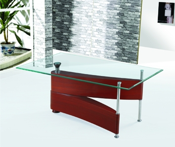 coffee table,chromed-plated/tempered glass tea table A053