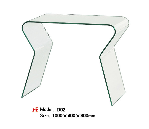 Hot bending glass/tempered glass tea table/coffee table/end table D02